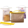 Airtight Food Storage Clip with Zip Bags – Transparent Background Product Layout
