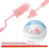 Silicone Bottle Brush Set – High Temperature Disinfection Safe
