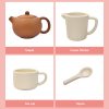 BLibreBabe Silicone Tea Set Components – Teapot, Cream Pitcher, Cup, Spoon